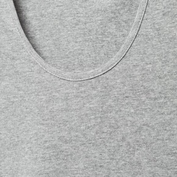 MANGO grey knitted top with wide straps - Picture 5 of 5